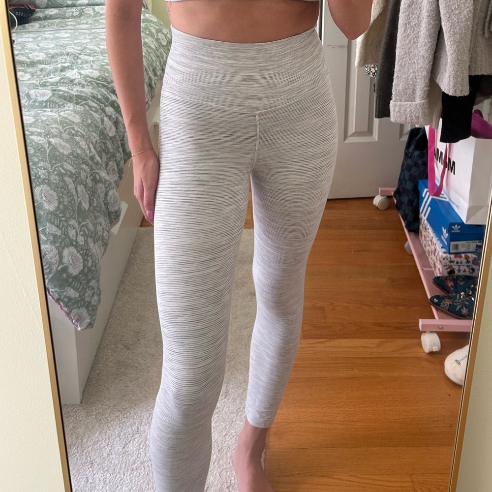 Lululemon Athletica Light Gray Leggings